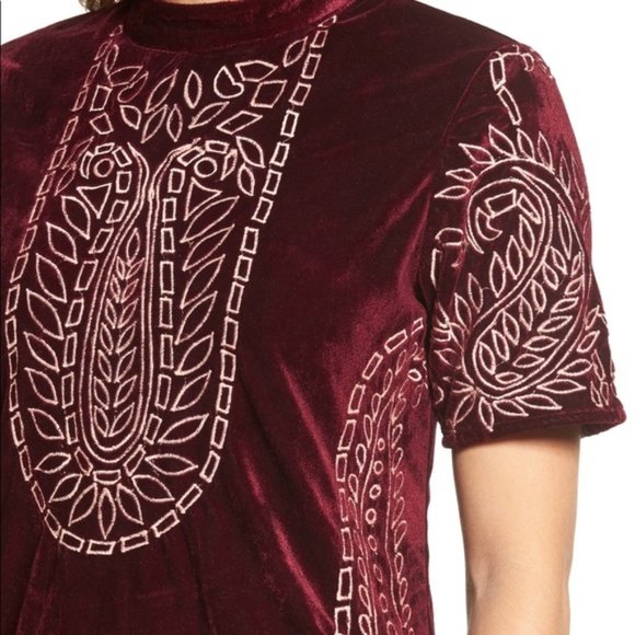 KAS New York Lilly Velvet Dress EUC SZ M - Picture 4 of 7